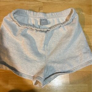 TNA Cozy Gray Shorts
